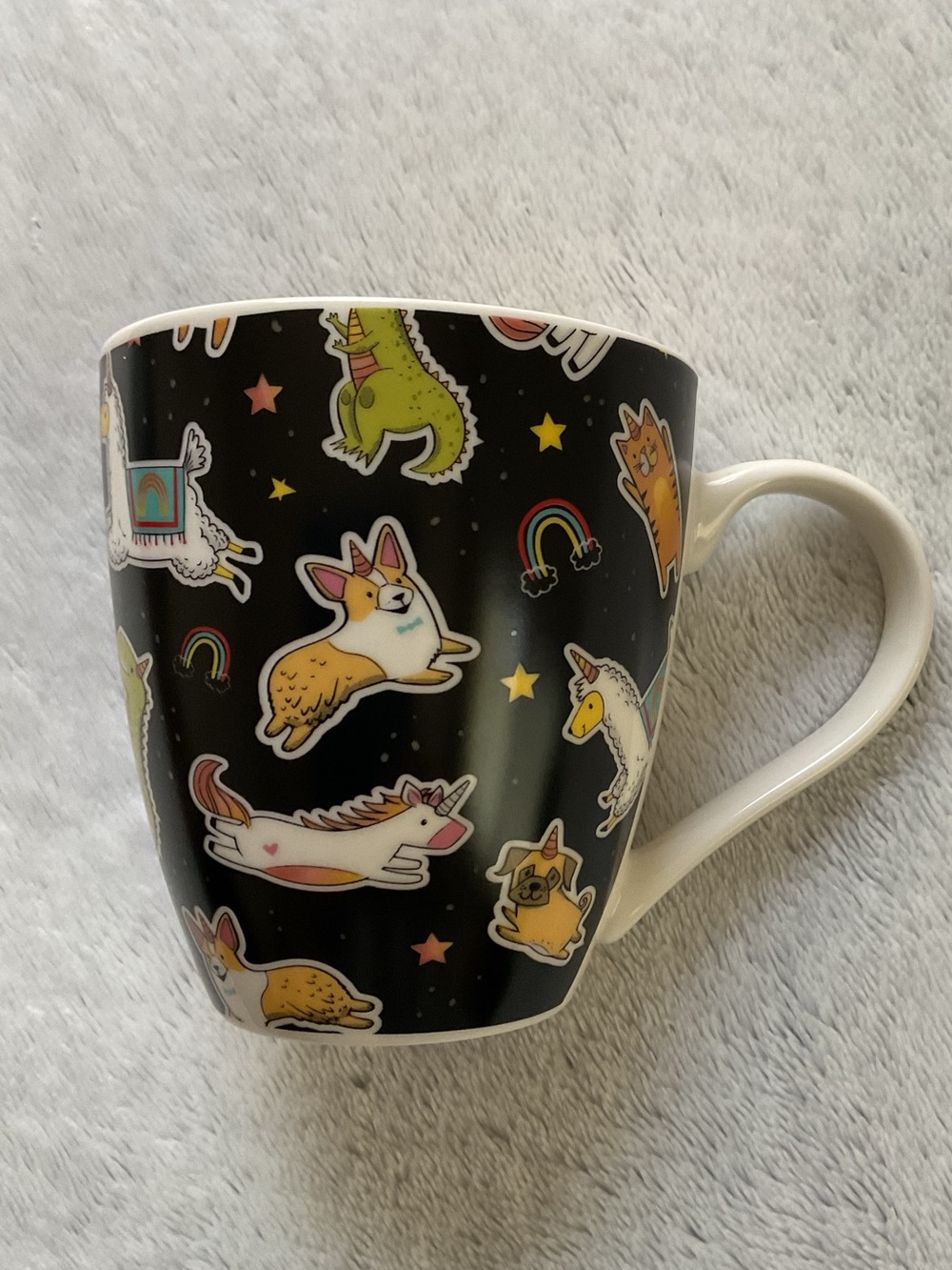 Adorable PFALTZGRAFF Corgi Pug Llama Cat Dinasour Unicorn Coffee Mug